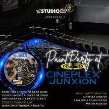 "Glam Birches" A Signature Studio Paint pARTy at Cineplex
