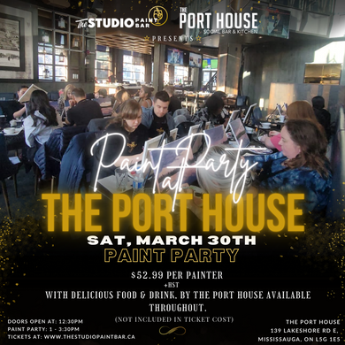 Paint Night in The Port House by The Studio