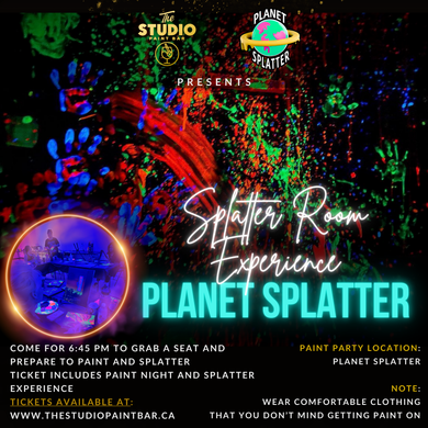 Splatter Experience - The Studio X Planet Splatter