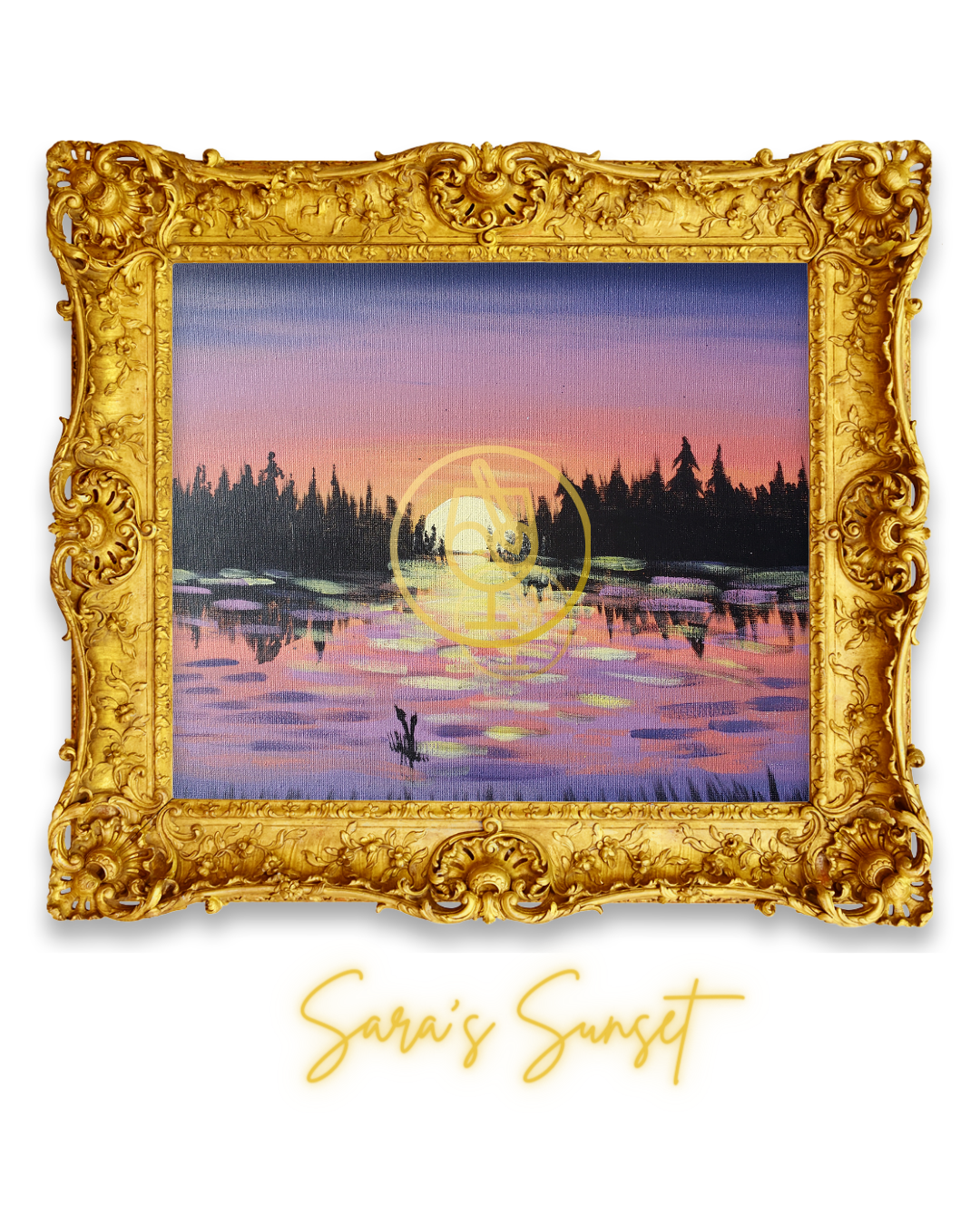Sara's Sunset Studio Paint Party