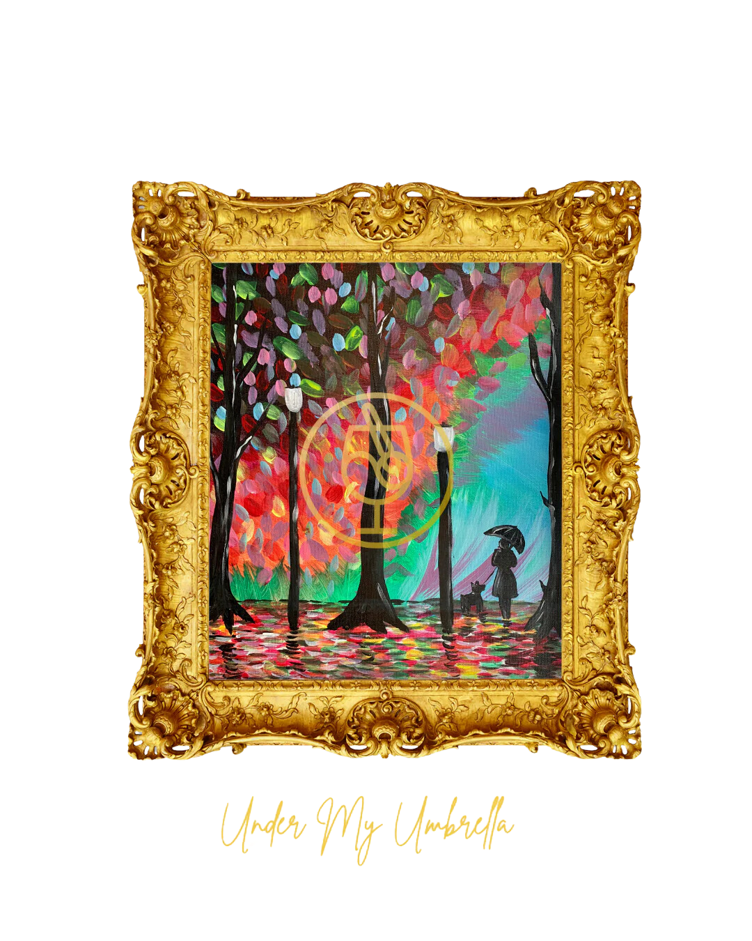 ''Under my Umbrella'' - 12'' X 16 ''