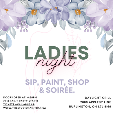 Ladies Night at Daylight - Paint, Sip, Shop & Soirée Experience