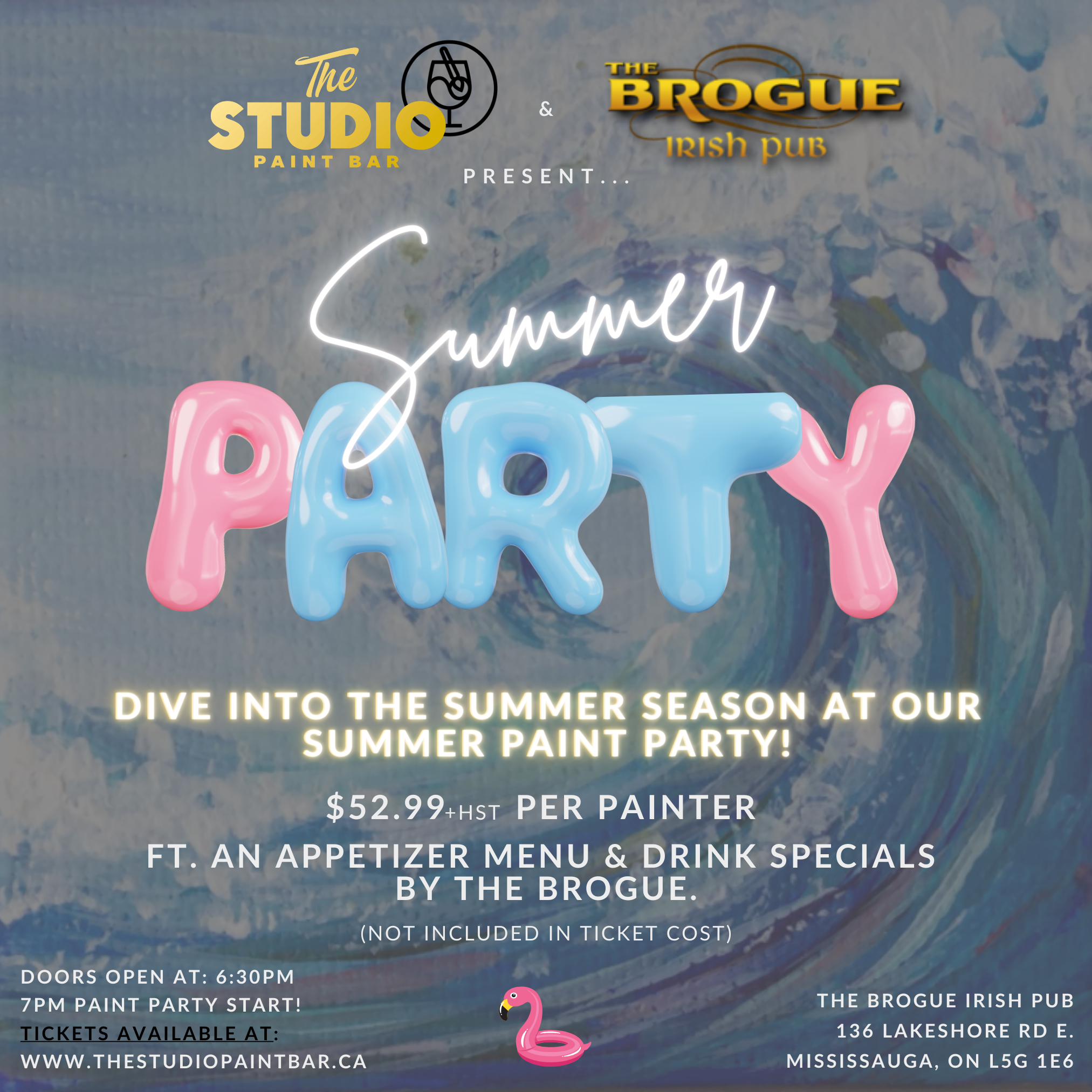 Brushes at The Brogue - That's Wavy Summer pARTy!