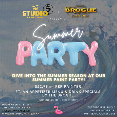 Brushes at The Brogue - That's Wavy Summer pARTy!