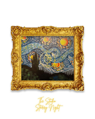 Virtual: The Studio Starry Night All-Ages Paint Party