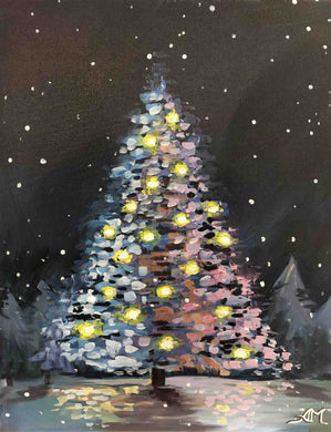 The Glowing Tree 2018 Edition Studio Paint Party