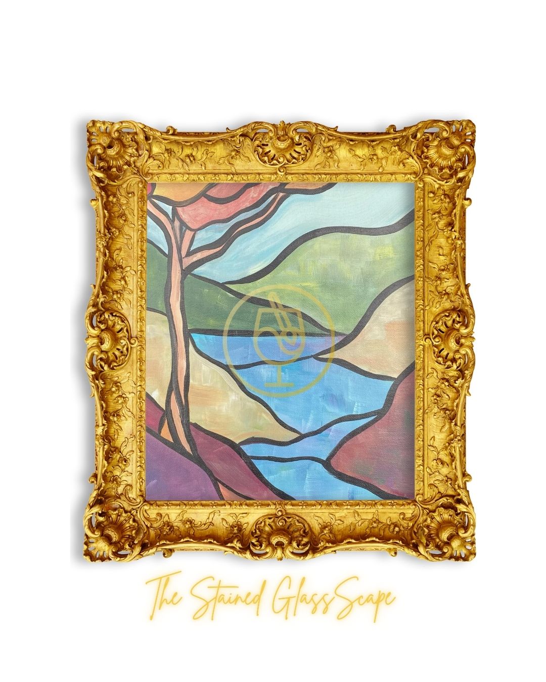 Virtual: The Stained Glasscape Paint Party