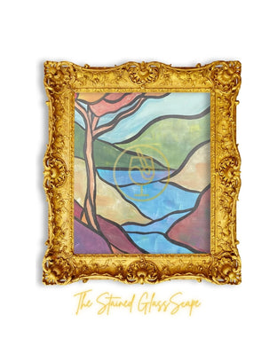 Virtual: The Stained Glasscape Paint Party