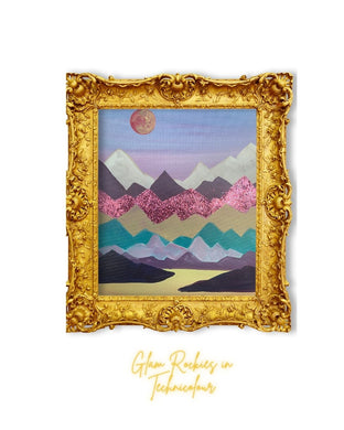 Glam Rockies in Technicolor Studio Paint Party