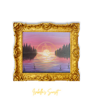 Isabella's Sunset Studio Paint Party